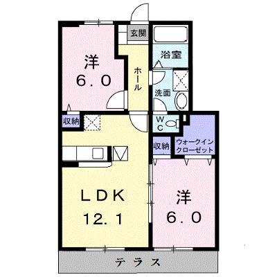 ル・ソレイユＡ 102【管理NO：1-010682801-01020】 ★家具家電は申し込み後に搬入しますの物件画像