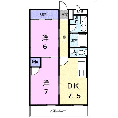 アルメリア一宮 202【管理NO：1-009461501-02020】 ★家具家電は申し込み後に搬入しますの物件画像