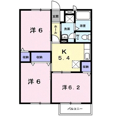 リバティヒルズＡ 203【管理NO：1-006977601-02030】の物件画像