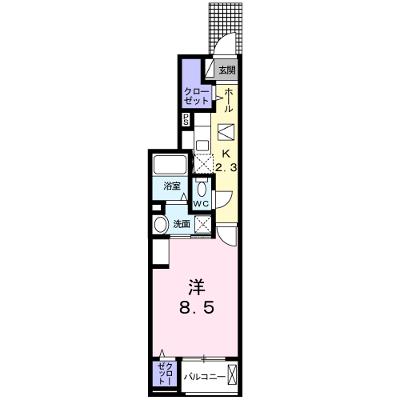 サンローラＢ 103【管理NO：1-025078202-01030】 ★家具家電は申し込み後に搬入しますの物件画像