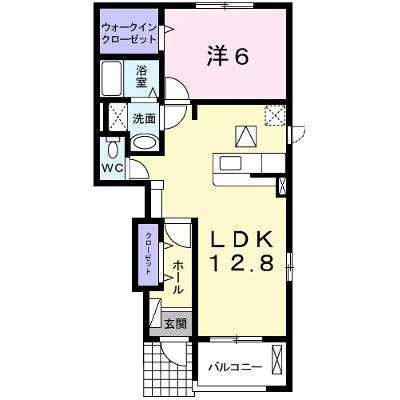 アンソレイエ　Ａ 105【管理NO：1-017692401-01040】 2026年07月中旬入居可能の物件画像