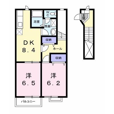 ファン・ハウス２番館 202【管理NO：1-009350702-02020】 ★家具家電は申し込み後に搬入しますの物件画像