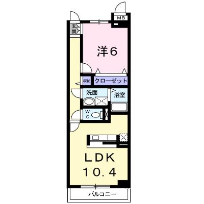 ローズパティオ 307【管理NO：1-016656601-03060】 ★家具家電は申し込み後に搬入しますの物件画像