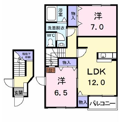 ラフォーレ 201【管理NO：1-014136801-02010】 ★家具家電は申し込み後に搬入します 2026年08月中旬入居可能の物件画像