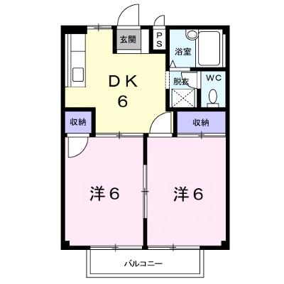 ファミールメゾン舞 205【管理NO：1-003768401-02040】 ★家具家電は申し込み後に搬入しますの物件画像