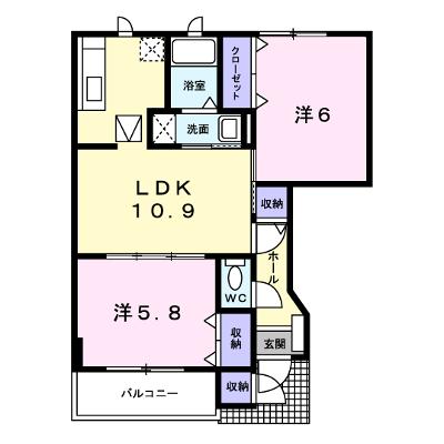 セポージャ徳永Ⅱ番館 103【管理NO：1-013230602-01030】 ★家具家電は申し込み後に搬入します★の物件画像