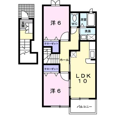 サニーヒル 202【管理NO：1-015687201-02020】 ★家具家電は申し込み後に搬入しますの物件画像