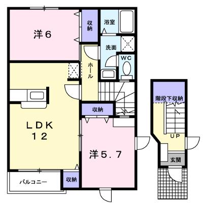 Ｍｉｌｋｙ　Ｗａｙ　Ⅱ 201【管理NO：1-014438101-02010】 ★家具家電は申し込み後に搬入しますの物件画像