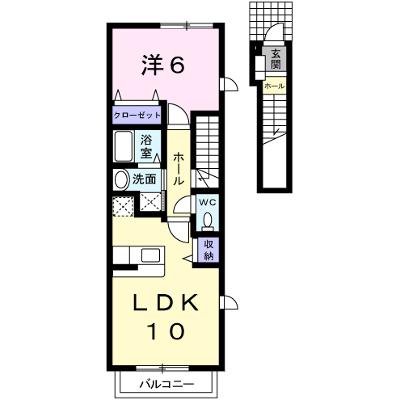 スィア　バレーリア 201【管理NO：1-013946401-02010】 ★家具家電は申し込み後に搬入しますの物件画像