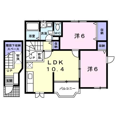 エクセラン　Ｍ 202【管理NO：1-011381701-02020】 ★家具家電は申し込み後に搬入しますの物件画像