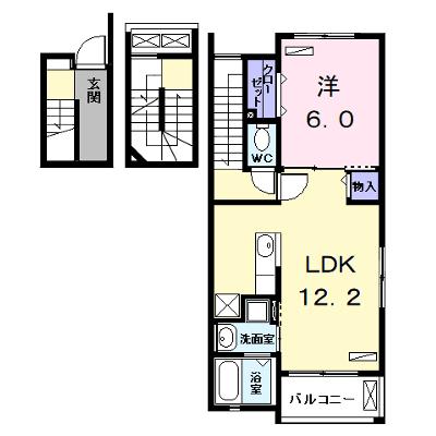 ＡＴ・ヴィレッジ 301【管理NO：1-022610701-03010】 2026年08月中旬入居可能の物件画像