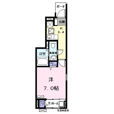 ビオラⅡ 101【管理NO：1-022231801-01010】 ★家具家電は申し込み後に搬入しますの物件画像
