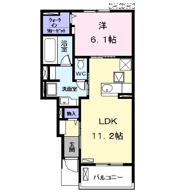 クラルス　Ⅰ 102【管理NO：1-020884501-01020】 ★家具家電は申し込み後に搬入します 2026年07月中旬入居可能の物件画像