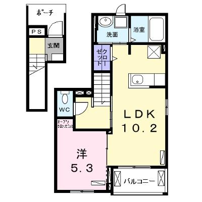 ブリッサ港西Ⅰ 201【管理NO：1-020444701-02010】 ★家具家電は申し込み後に搬入します 2026年07月下旬入居可能の物件画像