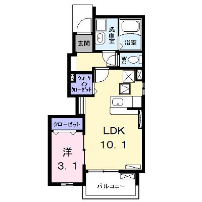 ノーブル港西　Ⅰ 101【管理NO：1-019774801-01010】 ★家具家電は申し込み後に搬入しますの物件画像