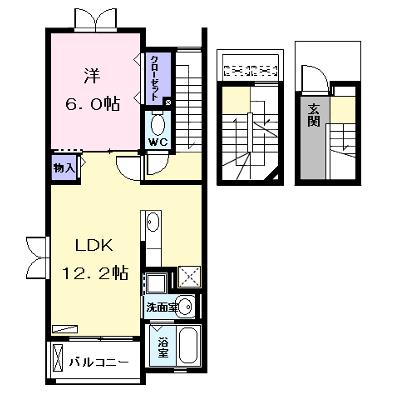 アリビエ　Ⅰ 305【管理NO：1-018903201-03040】 ★家具家電は申し込み後に搬入します 2026年07月中旬入居可能の物件画像