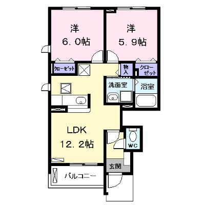 アプリコット 101【管理NO：1-017414201-01010】 ★家具家電は申し込み後に搬入します 2026年08月上旬入居可能の物件画像