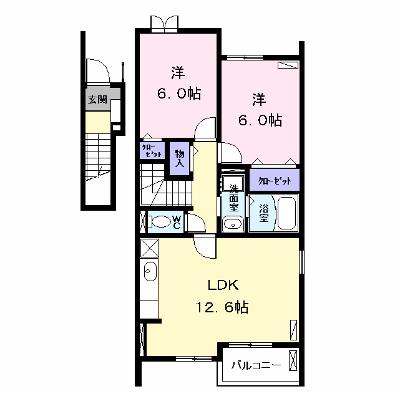Ｔ・イストワール 201【管理NO：1-017181901-02010】 ★家具家電は申し込み後に搬入しますの物件画像