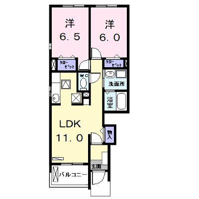 カーサ・プリーマ　Ⅰ 101【管理NO：1-016490501-01010】 ★家具家電は申し込み後に搬入します 2026年08月上旬入居可能の物件画像