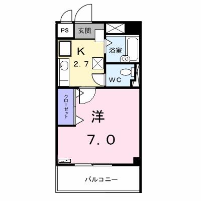サニーコート月島 603【管理NO：1-010132501-06030】 ★家具家電は申し込み後に搬入しますの物件画像