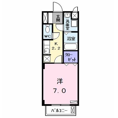 シェソワＰａｒｔ．１ 102【管理NO：1-009780701-01020】 ★家具家電は申し込み後に搬入します 2026年07月中旬入居可能の物件画像