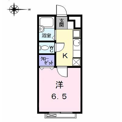 アムール英（はなぶさ） 205【管理NO：1-099446701-02050】 ★家具家電は申し込み後に搬入しますの物件画像