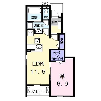 ジュネス・クレア 103【管理NO：1-028424301-01030】 ★家具家電は申し込み後に搬入します 2026年08月下旬入居可能の物件画像