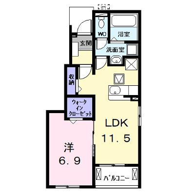 ジュネス・クレア 101【管理NO：1-028424301-01010】 ★家具家電は申し込み後に搬入します 2026年08月下旬入居可能の物件画像