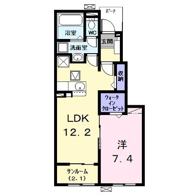 クラヴィーアⅤ 103【管理NO：1-027594905-01030】 ★家具家電は申し込み後に搬入します 2026年08月中旬入居可能の物件画像