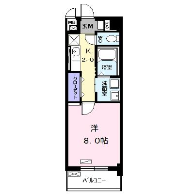パークサイドグリーン 303【管理NO：1-025476401-03030】 ★家具家電は申し込み後に搬入します★ ★2026年10月下旬入居可能★の物件画像
