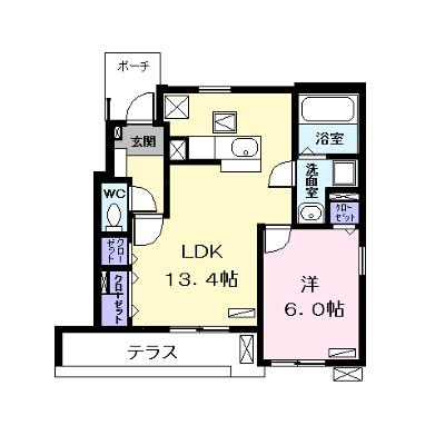 エレガンス 101【管理NO：1-024721201-01010】 ★家具家電は申し込み後に搬入します 2026年07月上旬入居可能の物件画像