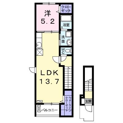 ｂｏｎｉｔｏ（ボニート） 201【管理NO：1-021033901-02010】 ★家具家電は申し込み後に搬入しますの物件画像