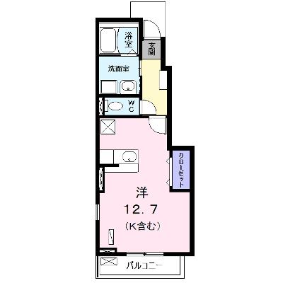 プレッソエコーⅤ 102【管理NO：1-018812501-01020】 ★家具家電は申し込み後に搬入します 2026年08月上旬入居可能の物件画像