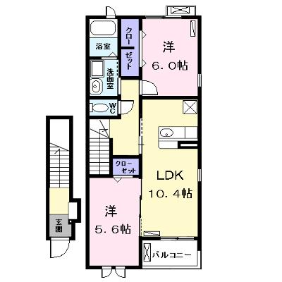 ＫＵＲＡ 205【管理NO：1-017241301-02040】 ★家具家電は申し込み後に搬入しますの物件画像