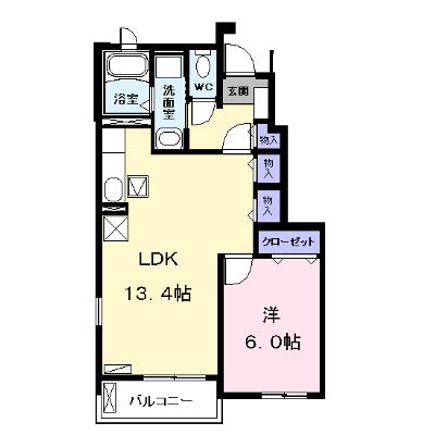 ブローテ 102【管理NO：1-016521601-01020】 ★家具家電は申し込み後に搬入しますの物件画像