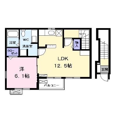 プリムローズやなせ 201【管理NO：1-016302001-02010】 ★家具家電は申し込み後に搬入します 2026年07月下旬入居可能の物件画像