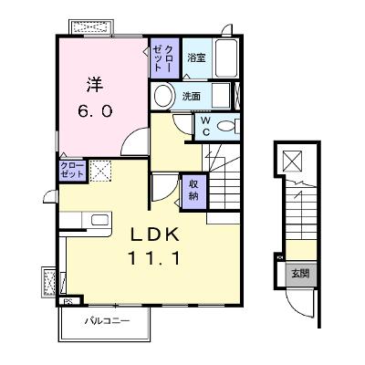 ファミ－ル中野　Ⅱ 201【管理NO：1-015654901-02010】 ★家具家電は申し込み後に搬入しますの物件画像