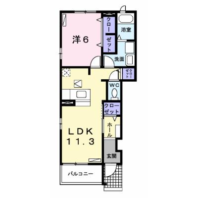 アベリア 101【管理NO：1-015159301-01010】 ★家具家電は申し込み後に搬入します 2026年09月中旬入居可能の物件画像