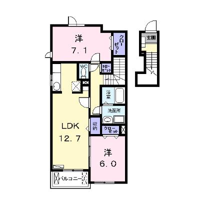 アンジュ　Ⅱ 203【管理NO：1-014969201-02030】 2026年07月中旬入居可能の物件画像