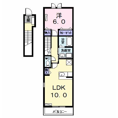 ルミエール 206【管理NO：1-014957401-02050】 ★家具家電は申し込み後に搬入しますの物件画像