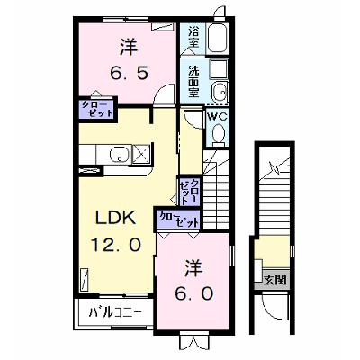 サンロードⅡ 203【管理NO：1-014351301-02030】 ★家具家電は申し込み後に搬入します★の物件画像