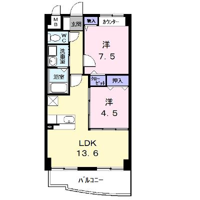 グランツ　コート 105【管理NO：1-013955101-01040】 2026年08月中旬入居可能の物件画像
