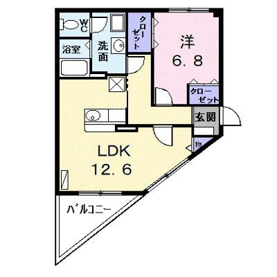 サニーガーデン 201【管理NO：1-012016001-02010】 ★家具家電は申し込み後に搬入します 2026年07月上旬入居可能の物件画像