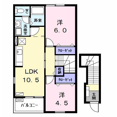 カーサ　グラッツィオーソ 201【管理NO：1-011698701-02010】 ★家具家電は申し込み後に搬入します 2026年08月上旬入居可能の物件画像