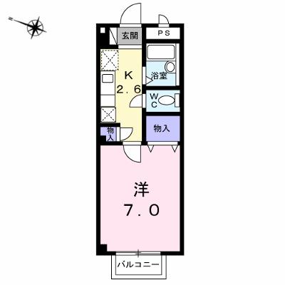アメニティー２１ 202【管理NO：1-010278101-02020】 ★家具家電は申し込み後に搬入しますの物件画像