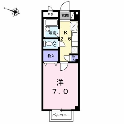 アメニティー２１ 101【管理NO：1-010278101-01010】 ★家具家電は申し込み後に搬入します 2026年07月中旬入居可能の物件画像
