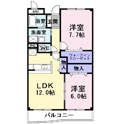 グランドール吉根 203【管理NO：1-011891901-02030】の物件画像