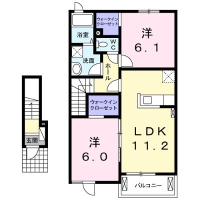 アンジェロハウスＡ 203【管理NO：1-019460001-02030】 ★家具家電は申し込み後に搬入します★の物件画像