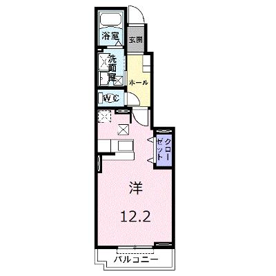 グランデールⅡ 103【管理NO：1-014585302-01030】 ★家具家電は申し込み後に搬入します★の物件画像