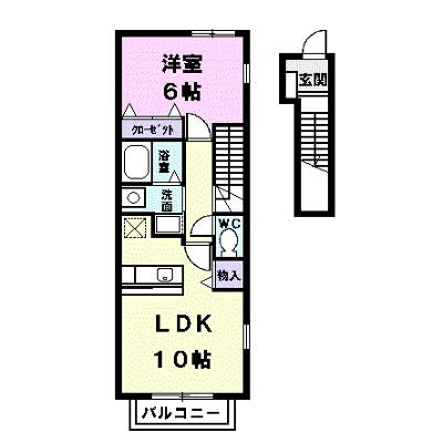 すまいらーくⅣ 201【管理NO：1-014588301-02010】の物件画像